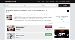 Desktop Screenshot of 13.agendaculturel.fr