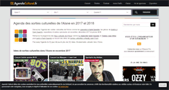 Desktop Screenshot of 02.agendaculturel.fr