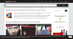 Desktop Screenshot of 37.agendaculturel.fr