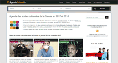 Desktop Screenshot of 23.agendaculturel.fr