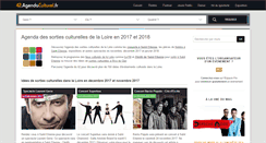 Desktop Screenshot of 42.agendaculturel.fr