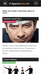 Mobile Screenshot of 42.agendaculturel.fr