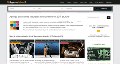 Desktop Screenshot of 53.agendaculturel.fr