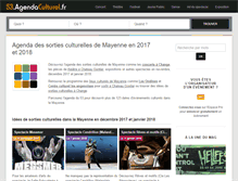 Tablet Screenshot of 53.agendaculturel.fr
