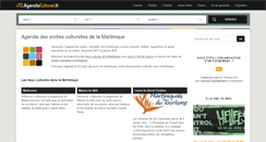 Desktop Screenshot of 972.agendaculturel.fr