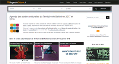 Desktop Screenshot of 90.agendaculturel.fr