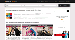 Desktop Screenshot of 30.agendaculturel.fr
