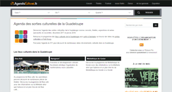 Desktop Screenshot of 971.agendaculturel.fr