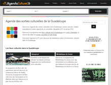 Tablet Screenshot of 971.agendaculturel.fr