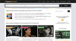 Desktop Screenshot of 60.agendaculturel.fr