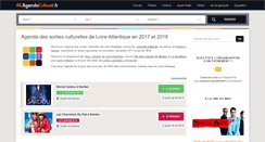 Desktop Screenshot of 44.agendaculturel.fr