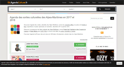 Desktop Screenshot of 06.agendaculturel.fr